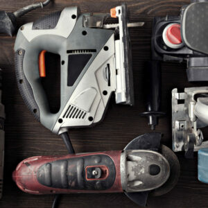 Common hand and power tools used on most job sites